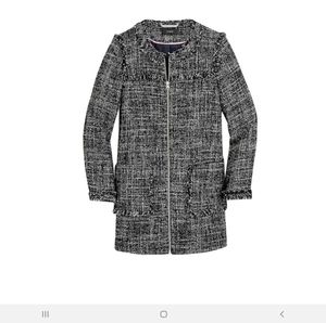 J crew tweed jacket size 16